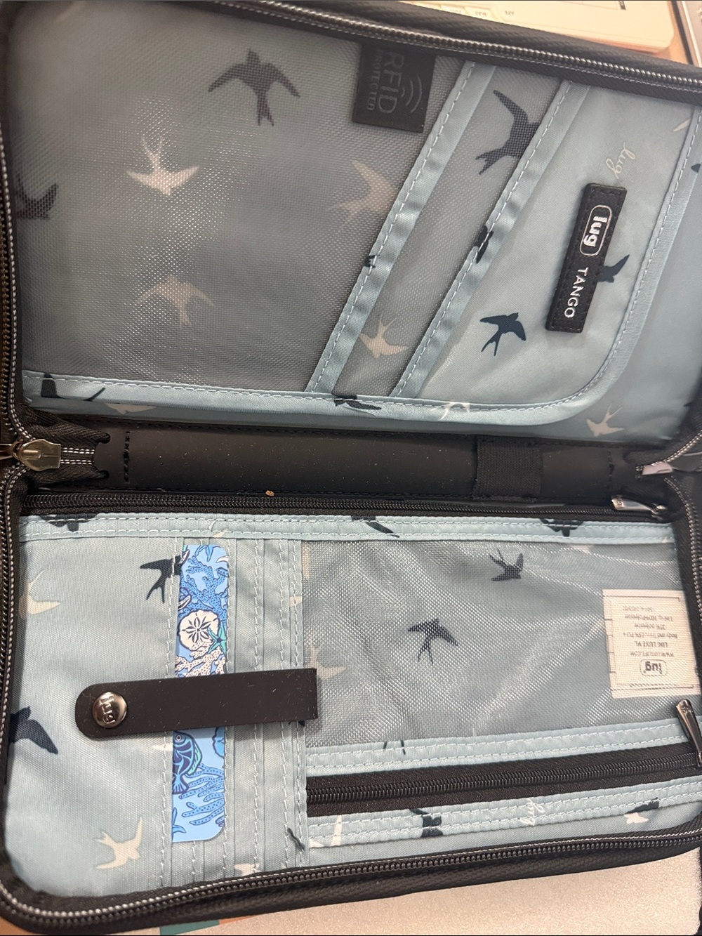 NWT Lug Tango Travel Organizer Wallet - Picture 4 of 4